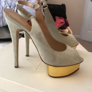 Charlotte Olympia Bon Bon Slingbacks